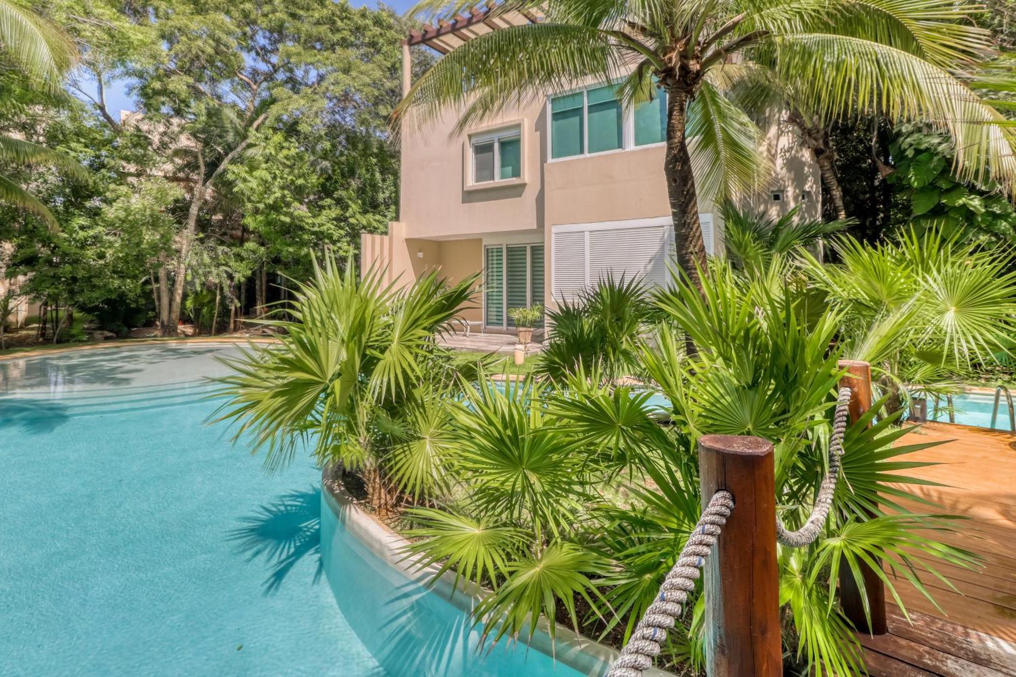 La Escondida Daire Playa del Carmen Oda fotoğraf